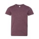 3001YCVC Bella + Canvas HEATHER MAROON