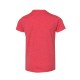 3001YCVC Bella + Canvas HEATHER RED