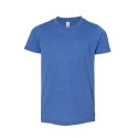 3001YCVC Bella + Canvas Heather True Royal