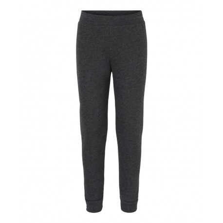 3727T BELLA + CANVAS 3727T Toddler Sponge Fleece Jogger Sweatpants Dark Grey Heather