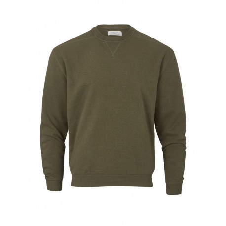 BM5101 Boxercraft BM5101 Fleece Crew Pullover OLIVE