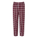 BM6624 Boxercraft Heritage Maroon Plaid