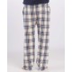 BM6624 Boxercraft Natural Indigo Plaid