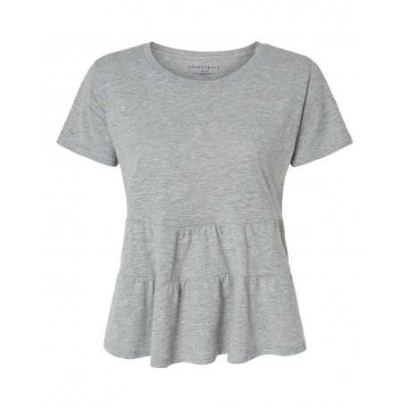 BW2401 Boxercraft BW2401 Women's Willow T-Shirt Oxford Heather