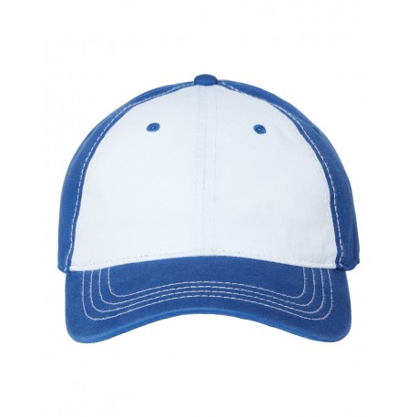 i1002 CAP AMERICA i1002 Relaxed Golf Dad Hat WHITE/ ROYAL