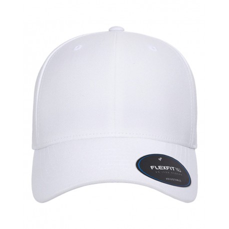 6110NU Flexfit 6110NU NU Adjustable Cap WHITE